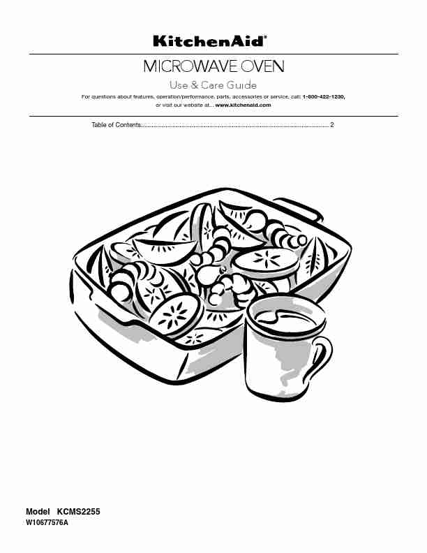 KitchenAid Microwave Oven KCMS2255-page_pdf